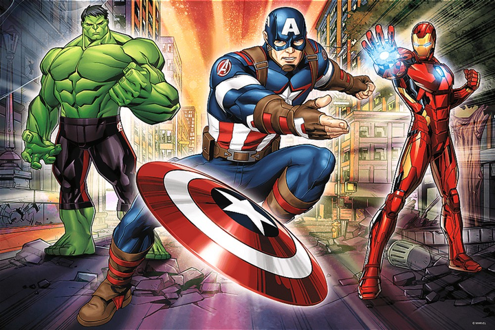 Puzzle Trefl Marvel W swiecie Avengersow Maxi 24 elementy (5900511143218) - obraz 3