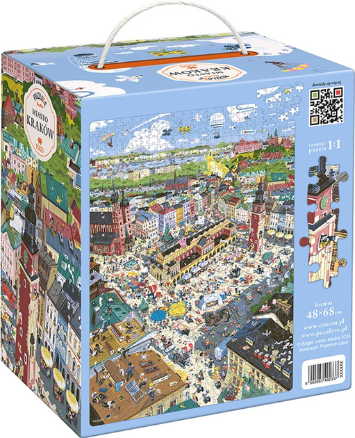 Puzzlove CzuCzu Miasto Kraków 1000 elementów (5902983492337) - obraz 3