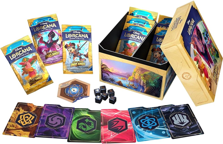 Zestaw kart Ravensburger Disney Lorcana Into The Inklands trove pack (4050368982926) - obraz 2