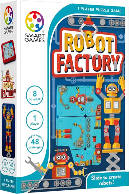 Головоломка IUVI Games Smart Games Robot Factory (5414301524069) - зображення 1