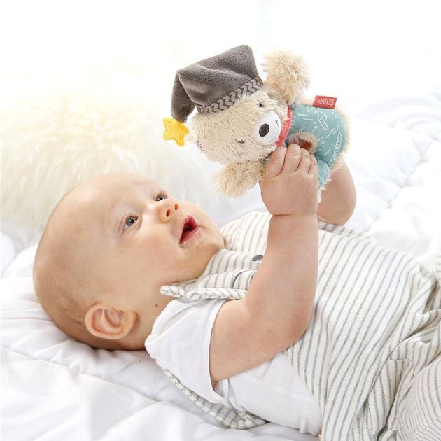 Grzechotka BabyFehn Miś Teddy 13 cm (4001998060164). - obraz 3