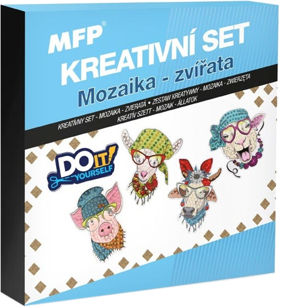 Zestaw kreatywny Mfp Mozaika Zwierzęta (8595138513215) - obraz 1