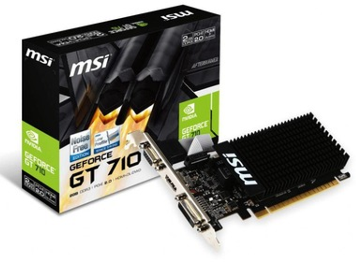 Видеокарта MSI GeForce GT 710 2048Mb GDDR3 (GT 710 2GD3H LP) – фото ...