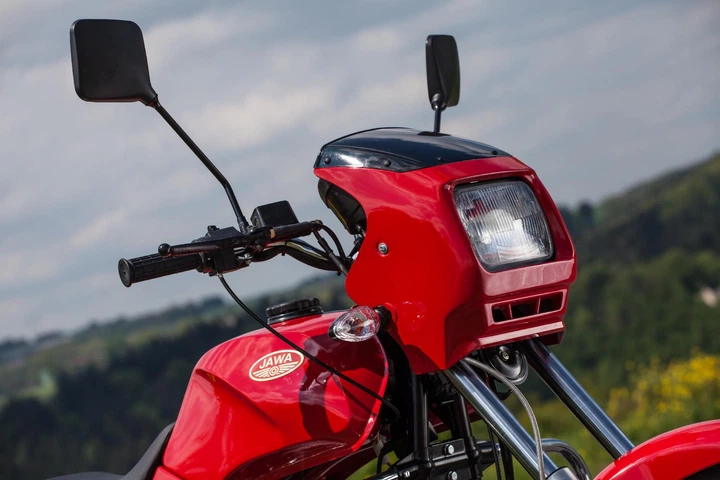 Мотоцикл JAWA 350/640 Style Двотактний Червоний - зображення 4