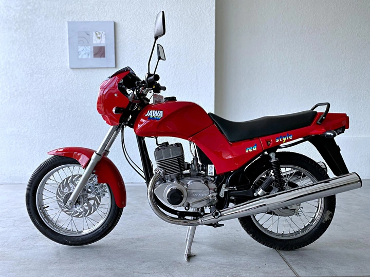 Мотоцикл JAWA 350/640 Style Двотактний Червоний - зображення 8