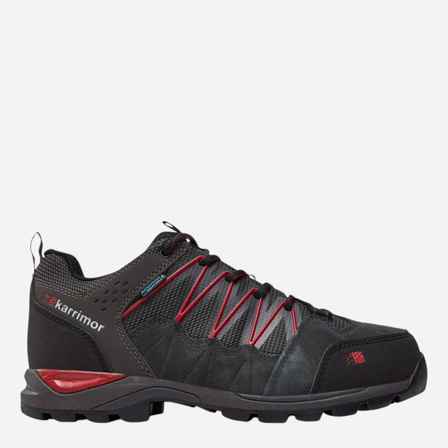 Мужские кроссовки для треккинга с мембраной Karrimor BK048 42 (8UK) 26.5 см Черный/Красный (5017272013824) 
