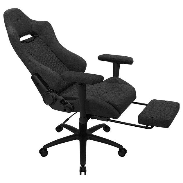 Fotel gamingowy Aerocool ROYAL AeroWeave Ash Black (AEROROYAL-ASH-BLACK) - obraz 5