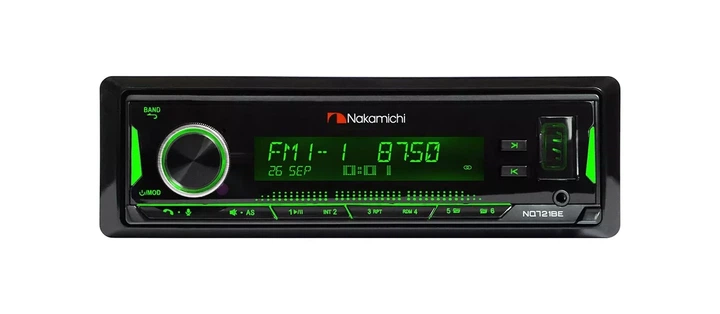 АвтомагнІтола 1DIN Nakamichi NQ721BE З модулем Bluetooth - Фото 1 АвтомагнІтола 1DIN Nakamichi NQ721BE З модулем Bluetooth - зображення 1