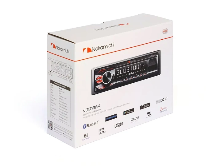 Автомагнітола 1DIN Nakamichi NQ512BR - зображення 4