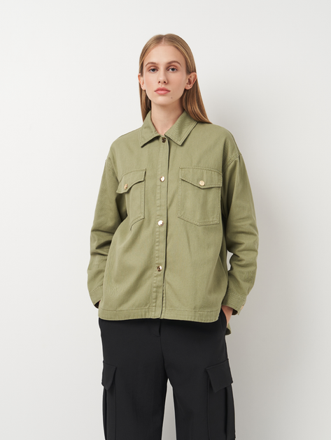 Куртка женская Zara 8372/405 XS Хаки (08372040505015) 
