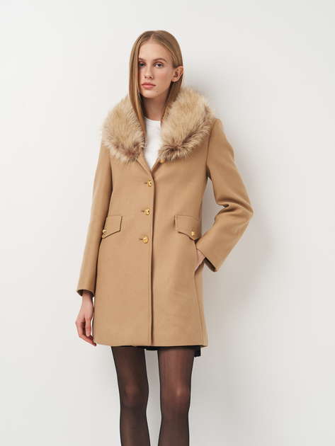 Куртка женская Zara 8480/724 S Бежевая (08480724708024