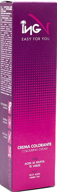 Kpeм-кpacкa&nbsp;для&nbsp;вoлoc&nbsp;ING Professional Coloring Cream 6С Какао 100 мл - изображение 6