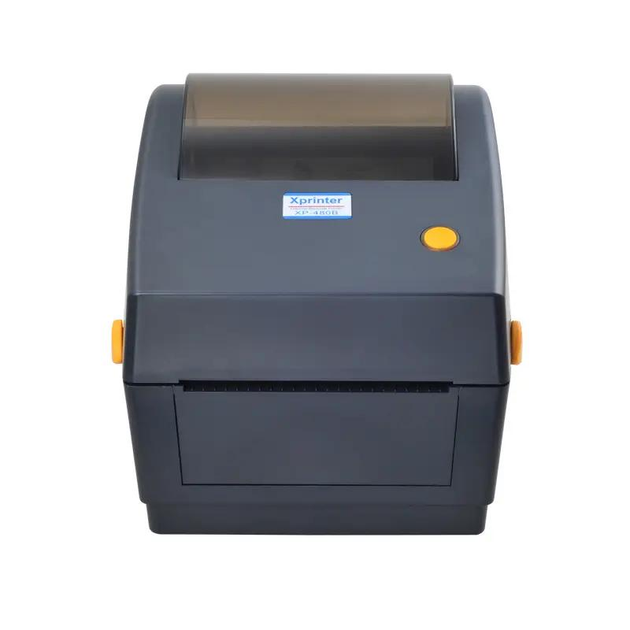 Wi-Fi термопринтер Xprinter XP-480B принтер этикеток, наклеек и штрих-кодов 108мм USB для Новой почты (XP480B, XP-DT480B) Black - изображение 3