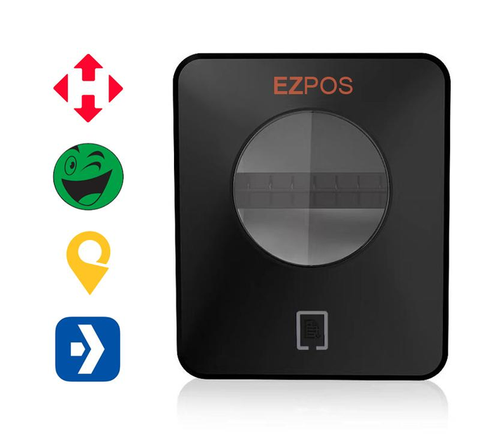 Термопринтер Ezpos L4 принтер этикеток, наклеек и штрих-кодов 108мм USB Черный (new XP-420B, XP420B, XP-DT420B) - изображение 2