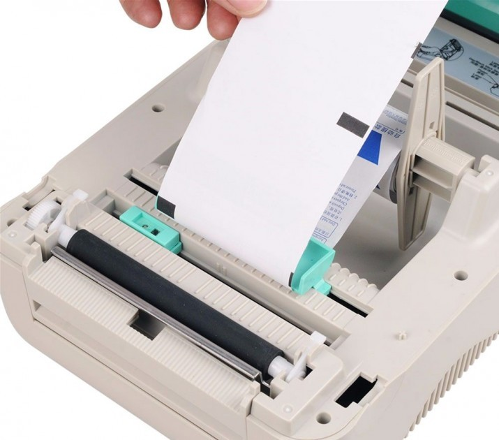 Bluetooth принтер этикеток Xprinter XP-450B USB термопринтер наклеек и чеков 108мм USB для Новой почты (XP450B) - изображение 5