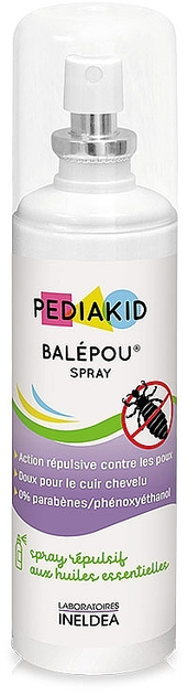 Натуральний спрей проти вошей та гнід, для дітей від 3 років - Pediakid 100ml. - зображення 1