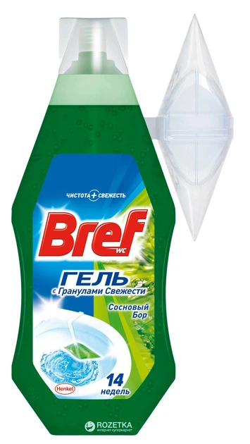 WC-гель з кошиком Bref Сосновий бір 360 мл (9000100704441) – купити ...
