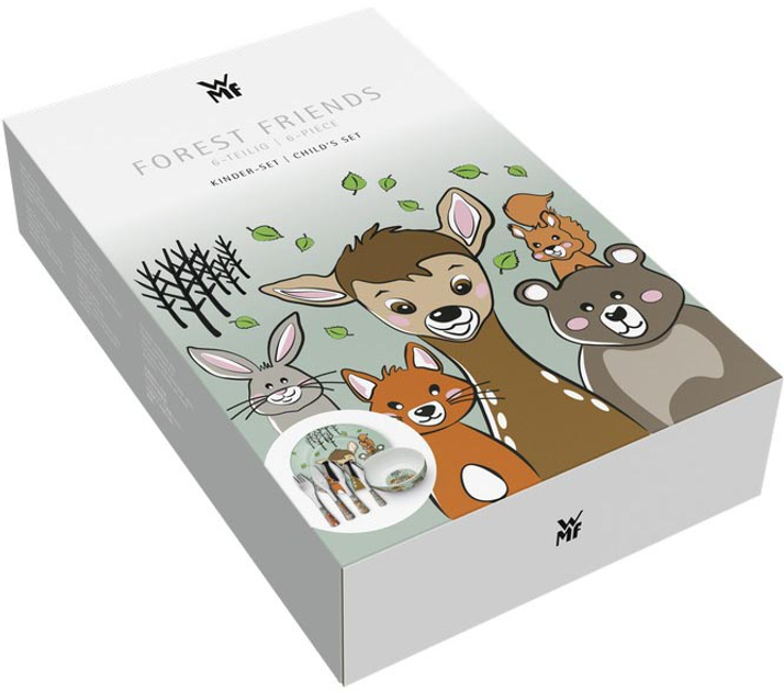Zestaw naczyń dla dzieci WMF Forest Friends 6 elementów (1286119964) - obraz 8