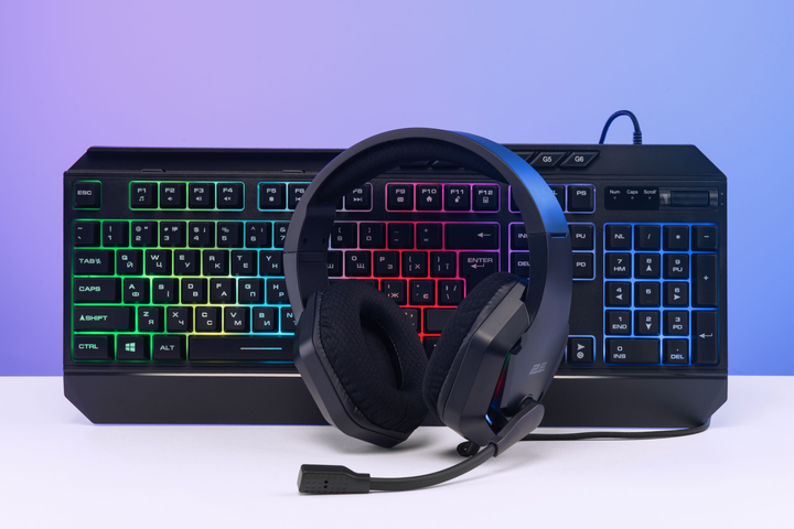 Клавиатура 2E Gaming KG315 RGB USB Black Ukr - изображение 2