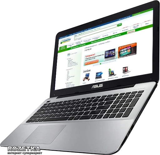 Ноутбук ASUS X555UA (X555UA-DM087D) Black – фото, отзывы