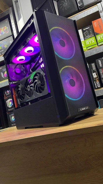 Сборка под заказ: игровой Lian Li LanCool 216 RGB Black Tower / Intel Core i5-14600KF (14 (20) ядра по 2.6 - 5.3 GHz) / 32 GB DDR5 / 4000 GB SSD M.2 / nVidia GeForce RTX 4070 Ti, 12 GB GDDR6X, 192-bit / HDMI / 850W - изображение 3