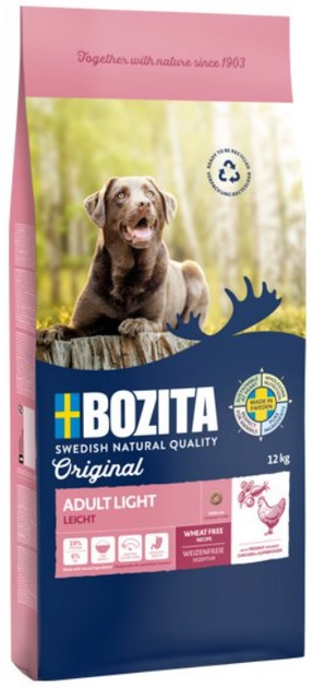 Sucha karma dla psów Bozita Original Adult Light Kurczak 12 kg (7311030417328) - obraz 1