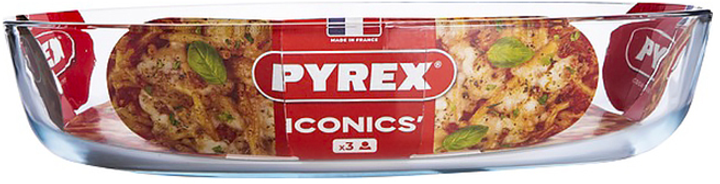 Forma do pieczenia Pyrex przezroczysta 30x21 cm (3137610000629) - obraz 2