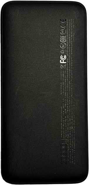 Powerbank Xiaomi Redmi PowerBank 20000 mAh Fast Charge 18W PB200LZM Black (VXN4304GL) (26922/11979374) - Outlet - obraz 3
