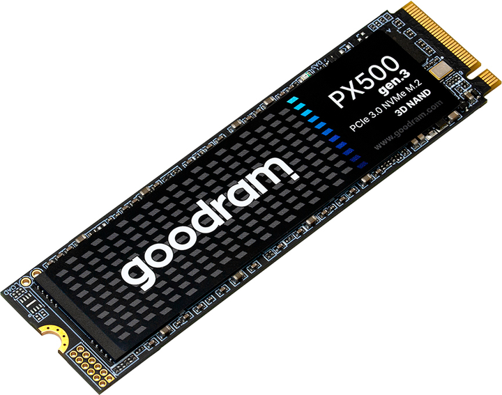 SSD диск Goodram PX500 Gen.3 512GB M.2 2280 PCIe 3.0 x4 NVMe 3D NAND QLC (SSDPR-PX500-512-80-G3) - изображение 3