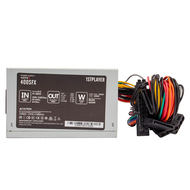 Блок питания 1stPlayer PS-400SFX APFC 400W 6931630200048 - изображение 1