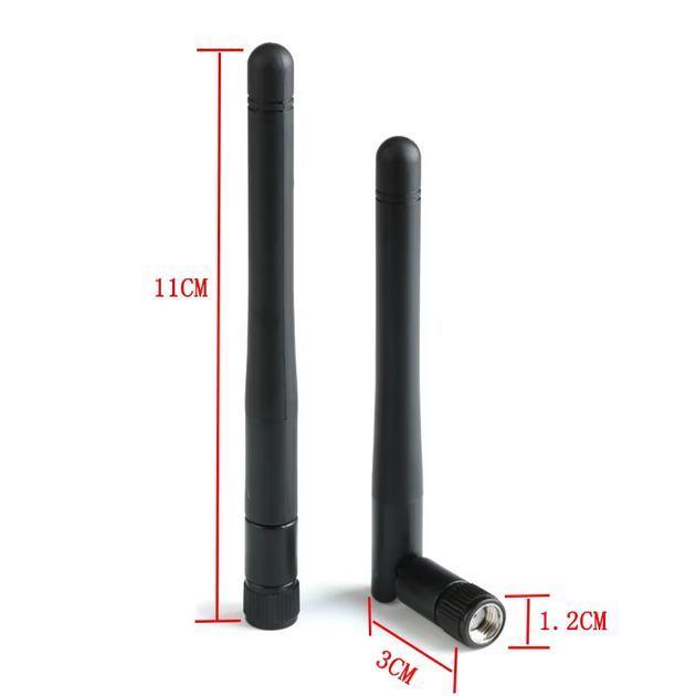 Антенна Wi-Fi 2.4 ГГц 3dBi RP-SMA с кабелем для кораблика прикормки и эхота (1629) - изображение 3