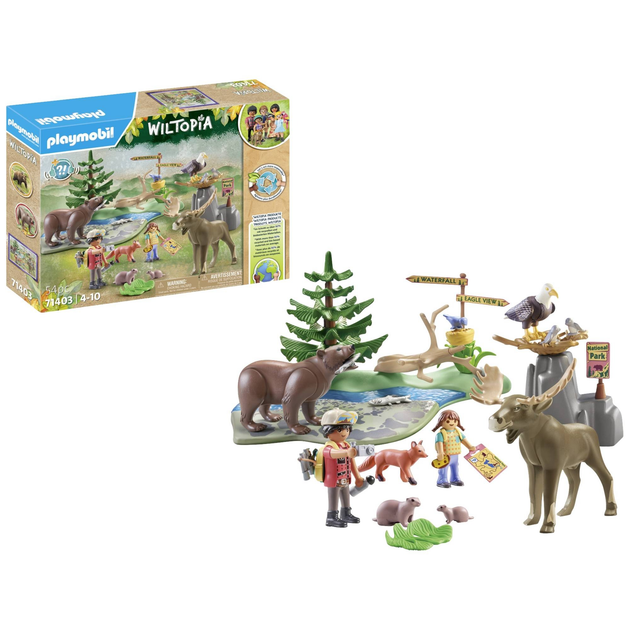 Zestaw figurek do zabawy Playmobil Wiltopia Zwierzeta Ameryki Polnocnej 71403 (4008789714039) - obraz 2