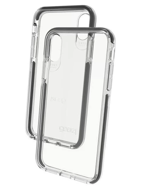 Чехол противоударный ZAGG Gear4 Piccadilly D3O для Iphone X/XS/10 (5.8") Black + Прозрачный - изображение 7