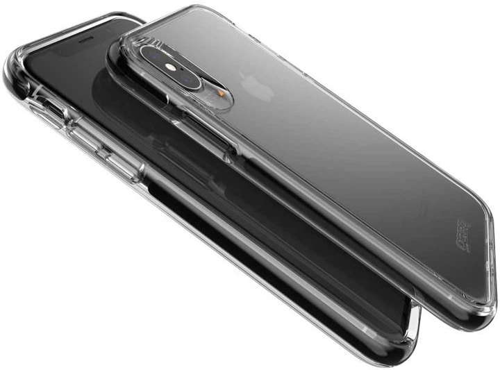 Чехол противоударный ZAGG Gear4 Piccadilly D3O для Iphone X/XS/10 (5.8") Black + Прозрачный - изображение 8