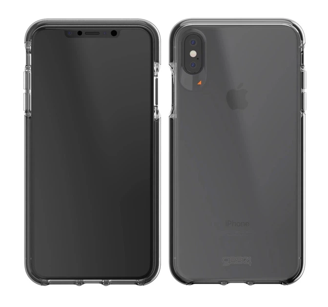Чехол противоударный ZAGG Gear4 Piccadilly D3O для Iphone X/XS/10 (5.8") Black + Прозрачный - изображение 13