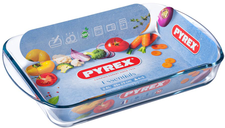 Форма для запікання Pyrex прозора 34x23 см (3137610002401) - зображення 2