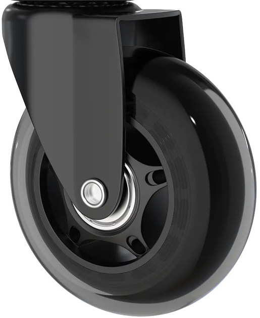 Комплект коліс DXRacer Rollerblade Casters Black (CA/RC75/N) - зображення 2