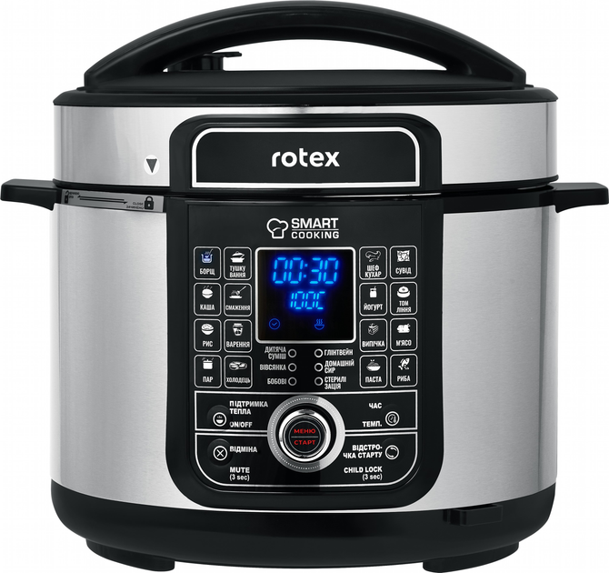 Мультиварка-скороварка Rotex REPC78-B Universal - изображение 11