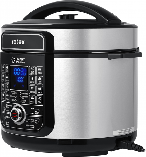Мультиварка-скороварка Rotex REPC78-B Universal - изображение 13