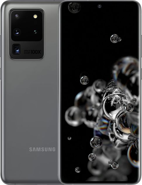 Смартфон Samsung Galaxy S20 Ultra 5G 16/512Gb Cosmic Gray SM-G988U (1 ...