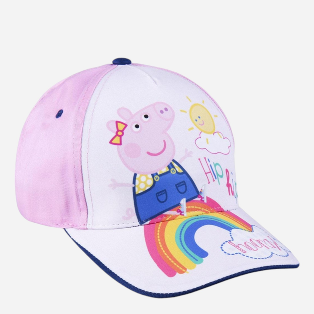 Zestaw dziecięcy czapka z daszkiem + okulary przeciwsłoneczne Inca Peppa Pig 51 cm Różowy (8445484069297) - obraz 2