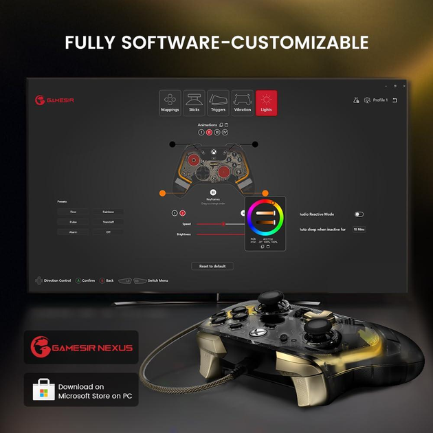 Геймпад Gamesir Kaleid Flux для Xbox з ефектом Холла - изображение 2