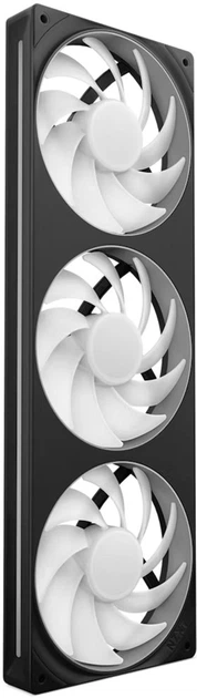 Вентилятор NZXT F360 RGB Core Fan (Single Frame) Black (RF-U36HF-B1) - зображення 3