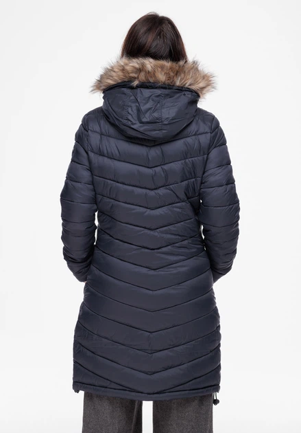 Пуховик женский - зимний пуховик Superdry SD0027W XS Синий - изображение 3