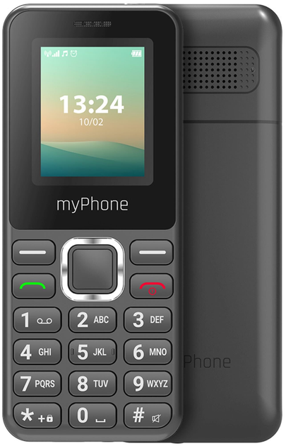 Telefon komórkowy MyPhone 2240 LTE Black (TEL000905) - obraz 1