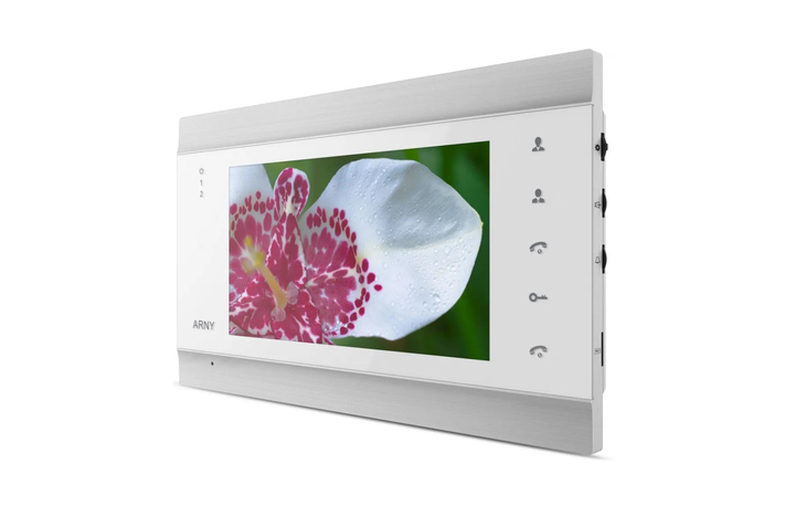 Видеодомофон ARNY AVD-720M 7'' Wi-Fi, White - изображение 2