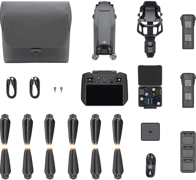 Квадрокоптер DJI Mavic 3 Pro Fly More Combo (DJI RC PR0) (6941565956446) - зображення 8