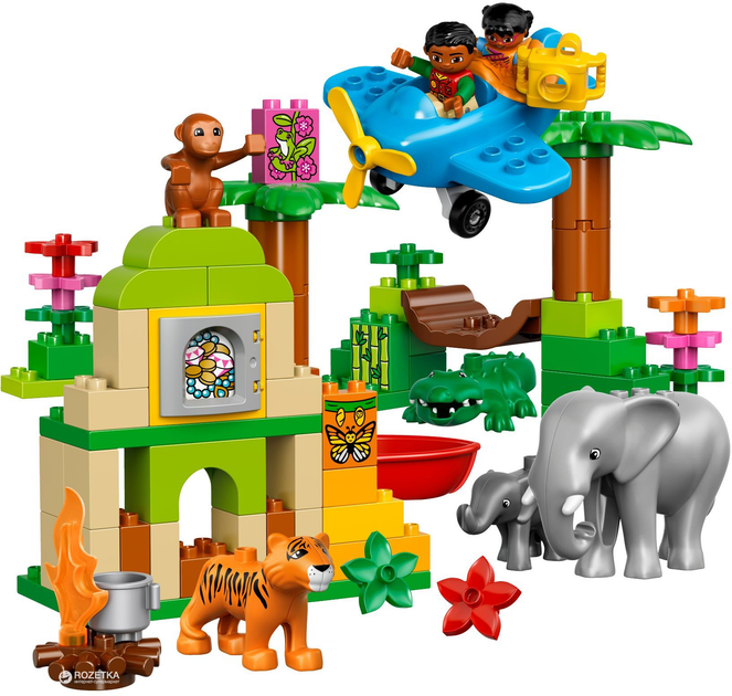 Конструктор LEGO DUPLO Джунгли (10804) – фото, отзывы, характеристики в ...