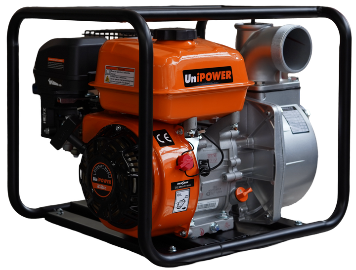 Бензинова мотопомпа UniPOWER H80ZB28-4.3Q (80 мм / 3 дюйма) - зображення 7