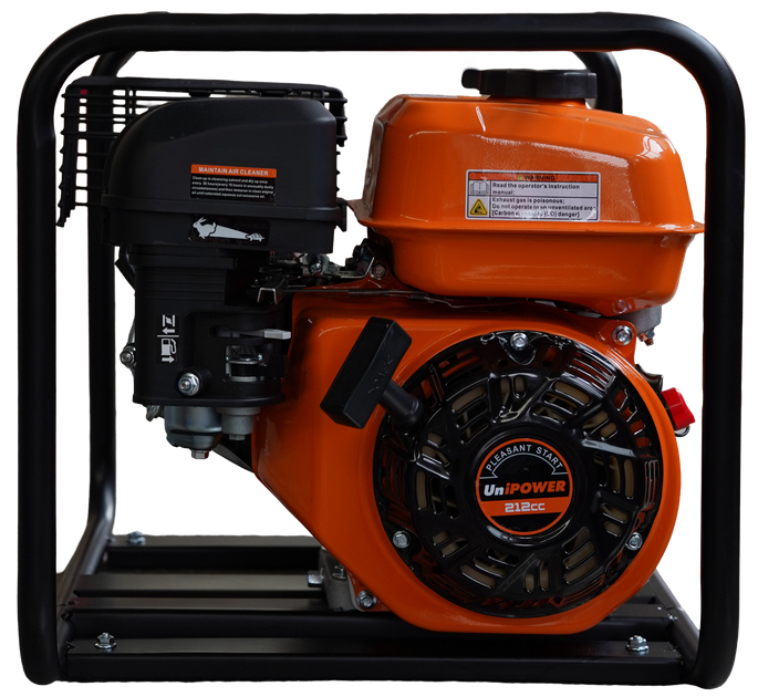 Бензинова мотопомпа UniPOWER H50ZB28-4.3Q (50 мм / 2 дюйма) - зображення 3